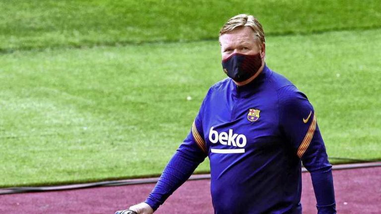 Koeman vindt vragen over zijn toekomst bij FC Barcelona ’vreemd’