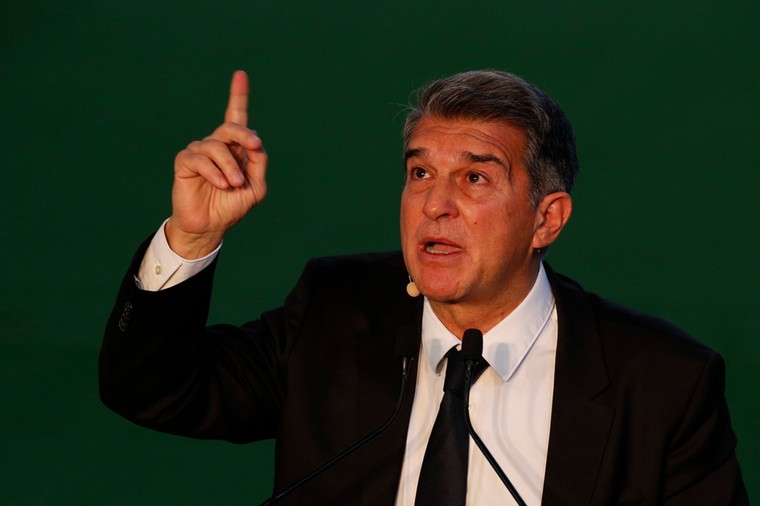 Laporta doorbreekt stilte en verdedigt Super League-deelname Barcelona