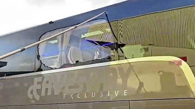 Politie Liverpool onderzoekt vernieling spelersbus Real Madrid