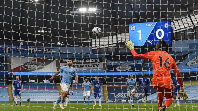 Sergio Agüero biedt excuses aan na mislukte panenka: ’Slechte beslissing’