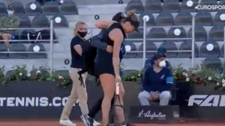 Drama voor huilende Simona Halep: Roland Garros in gevaar