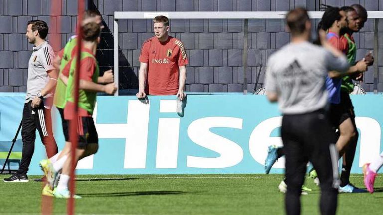 Kevin De Bruyne verklapt aan koning België dat hij eerste EK-duel mist