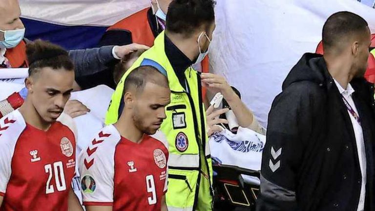 Defibrillator redde leven van Christian Eriksen