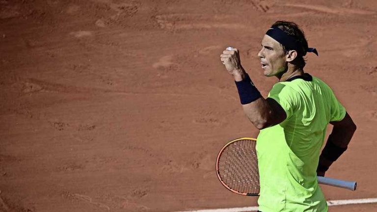 Rafael Nadal voor de 14e (!) keer naar halve finale Roland Garros