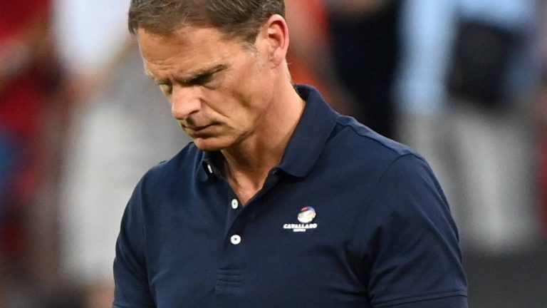 Frank de Boer stapt per direct op als bondscoach van het Nederlands elftal