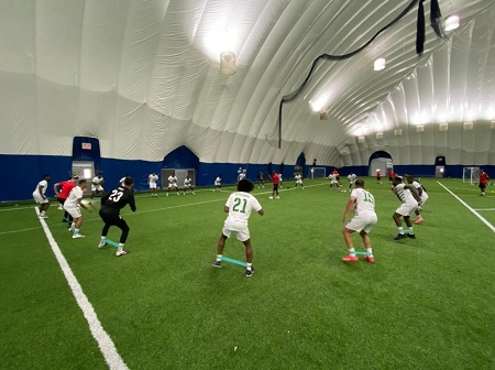 Natio heeft 1ste training richting Canada erop zitten