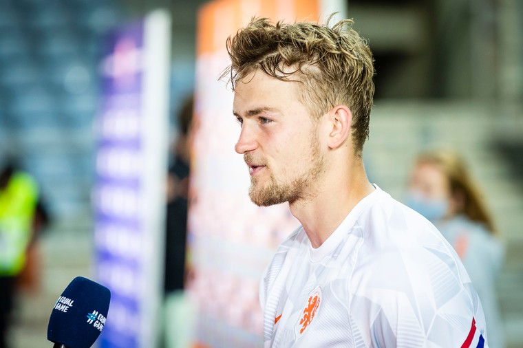 De Ligt en Van de Beek trainen apart bij Oranje