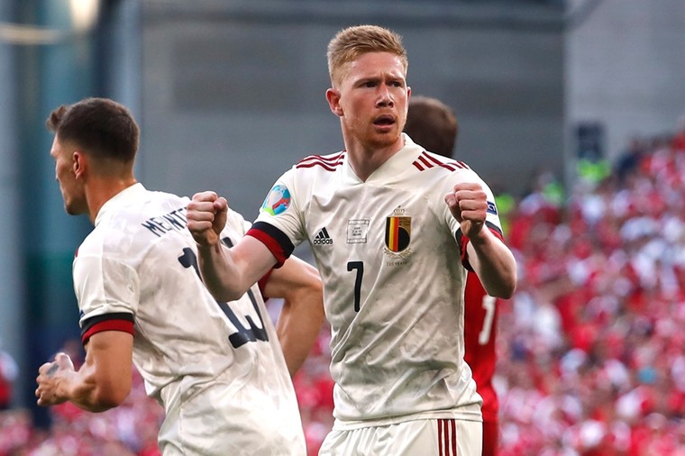 Belgische zege met compassie: geweldenaar De Bruyne overklast Denen