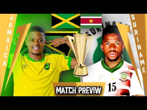 Concacaf Gold Cup : Vanavond Jamaica vs Suriname ; dit zijn de statistieken
