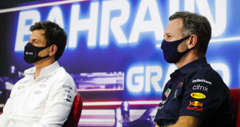 Teambazen niet meer welkom bij stewards na woordenwisseling Wolff en Horner