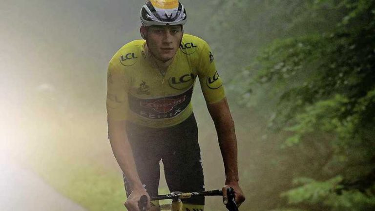 Moedige Mathieu van der Poel verliest gele trui, ontketende Tadej Pogacar grijpt macht in Tour