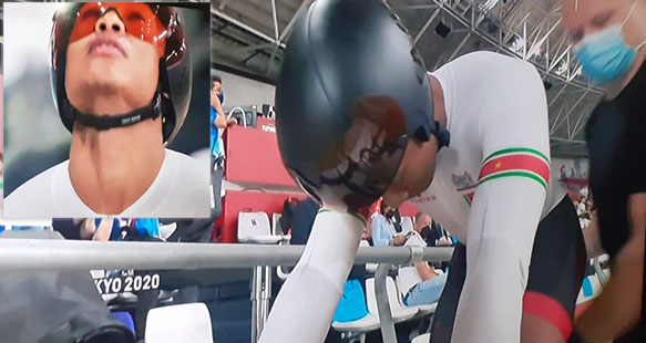 Jaïr Tjon En Fa naar kwartfinale op Keirin