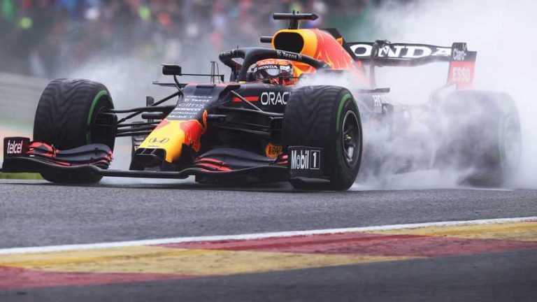 Max Verstappen flitst naar pole position bij Grand Prix van België
