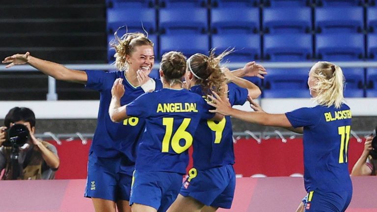 Zweden staat weer in de olympische voetbalfinale en treft Canada