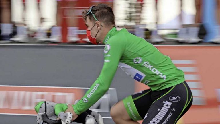 Pech verpest derde ritzege Fabio Jakobsen in Vuelta