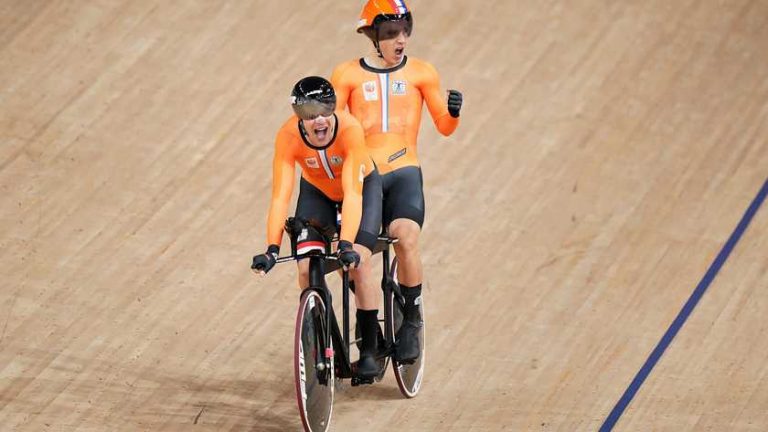 Baanwielrenner Tristan Bangma zorgt voor eerste goud TeamNL op Paralympics