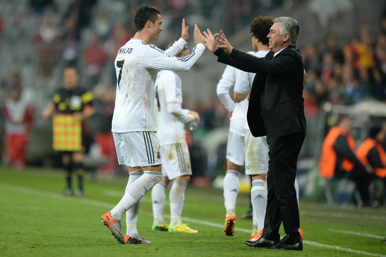 Ancelotti reageert op geruchten over Real Madrid-terugkeer Ronaldo