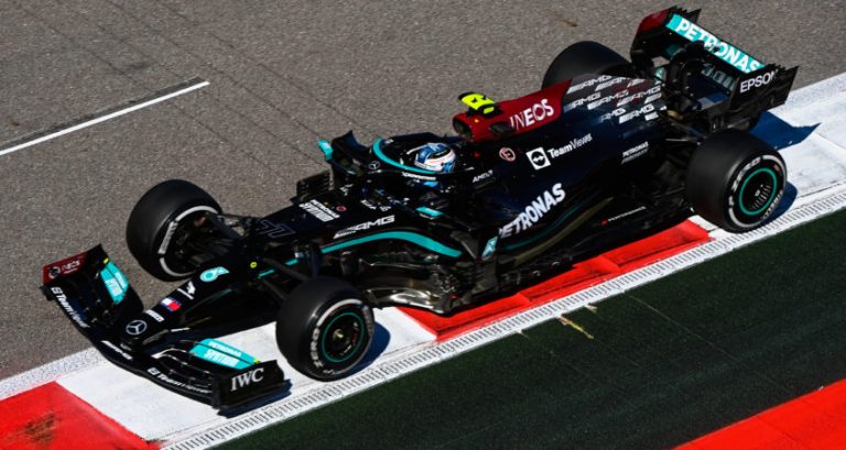 VT1: Bottas snelste in openingstraining Rusland