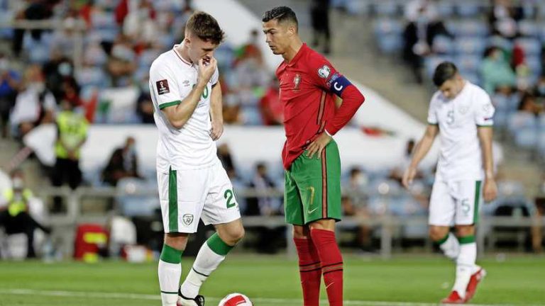 Gele kaart Cristiano Ronaldo goed nieuws voor Manchester United