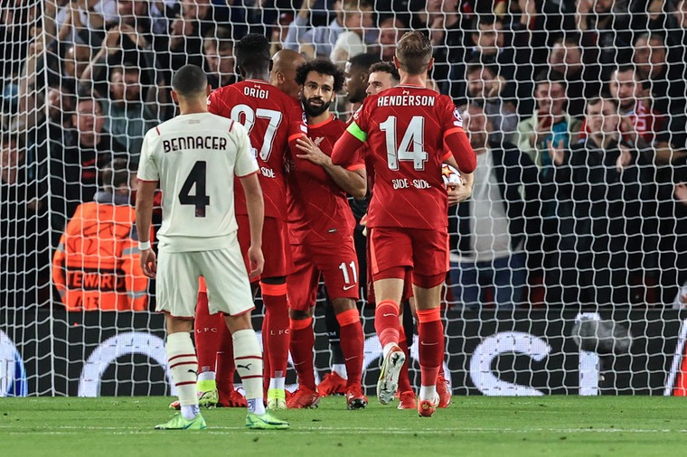 Liverpool trekt bij spectaculair weerzien met AC Milan opnieuw aan langste eind