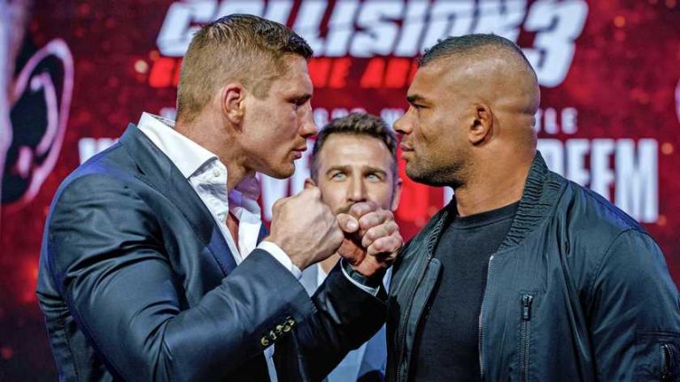 Glory: streep door titelgevecht Rico Verhoeven vs. Alistair Overeem