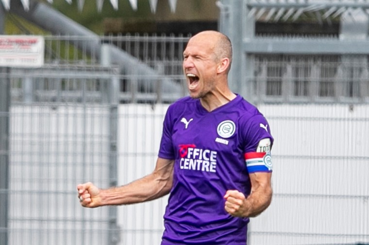 FC Groningen komt met speciaal eerbetoon aan Robben
