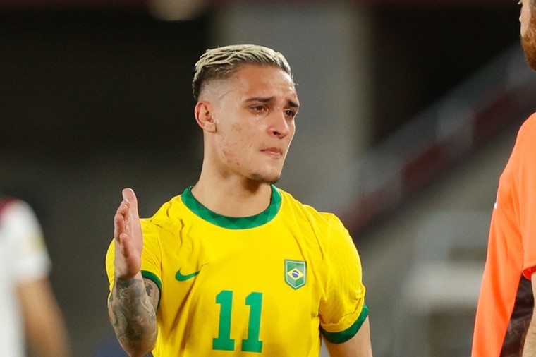 Antony kan einde perfecte reeks Brazilië niet voorkomen