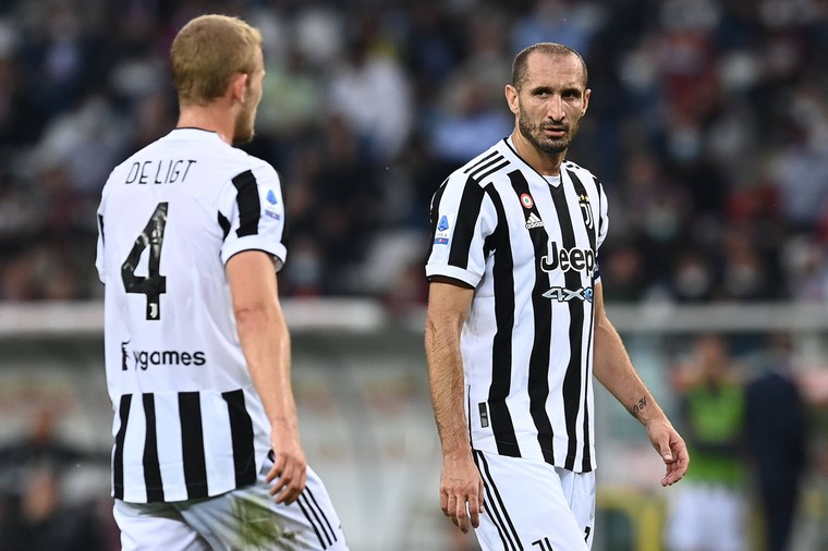 Chiellini onthult bijnaam van De Ligt en hoopt dat hij nog lang bij Juventus blijft