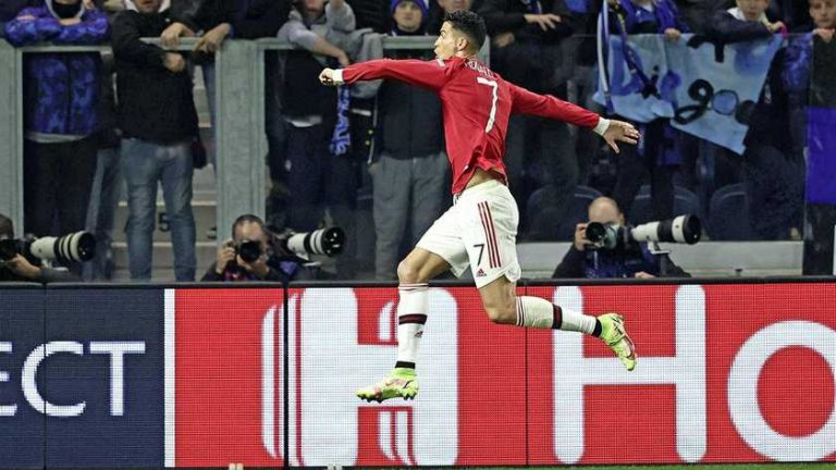 Cristiano Ronaldo frustreert Atalanta met late gelijkmaker