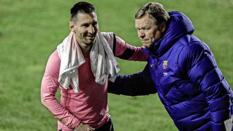 Ronald Koeman krijgt ook steun van Lionel Messi: ’Hij is oneerlijk behandeld’