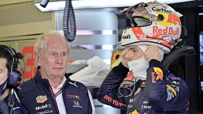 Red Bull-topman Helmut Marko blijft geloven in kansen Max Verstappen: ‘Normaal gezien was titel al voor ons geweest’