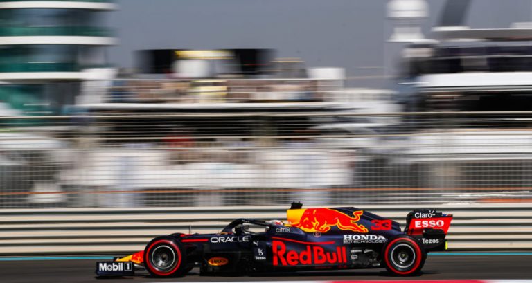 VT1 Abu Dhabi: Verstappen opent sterk op aangepast Yas Marina
