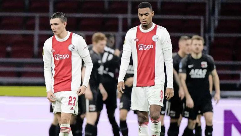 Ajax in ArenA verrassend onderuit tegen AZ