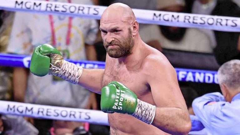 Tyson Fury neemt het op voor Max Verstappen