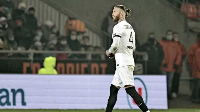 Sergio Ramos pakt in derde duel voor PSG zijn 27e(!) rode kaart in carrière