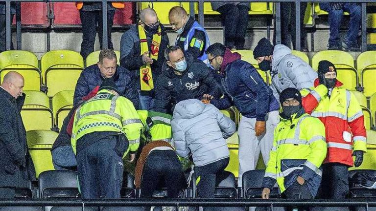 Schrik na hartaanval tijdens duel Chelsea: ’Medische staf heeft geweldig werk verricht