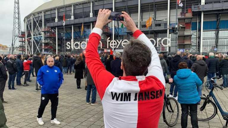 Voetbalwereld neemt afscheid van Feyenoord-icoon Wim Jansen