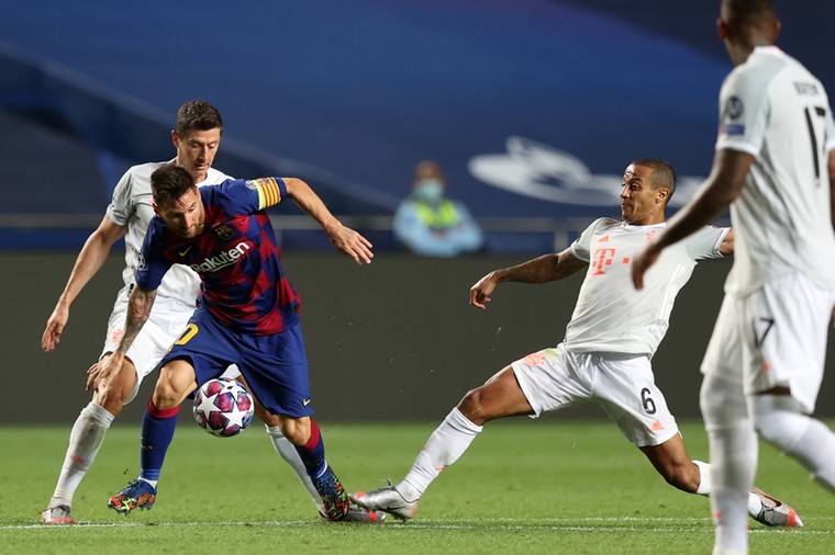 Messi en Lewandowski opnieuw elkaars belangrijkste concurrenten