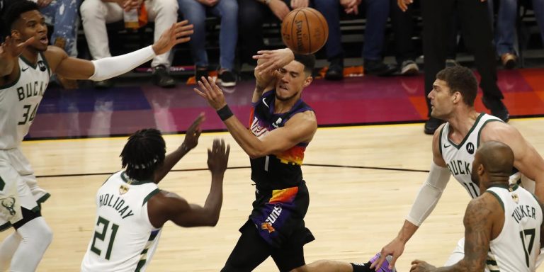Phoenix Suns te sterk voor Milwaukee Bucks in herhaling NBA Finals
