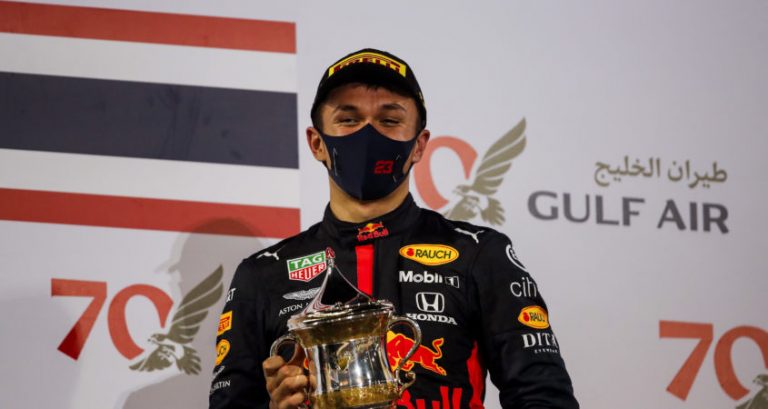 Albon mag komend seizoen onder Thaise vlag rijden