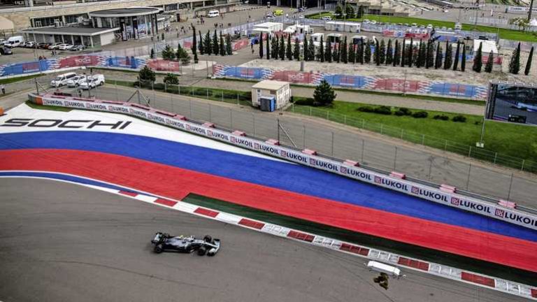 Formule 1 zet streep door Russische Grand Prix