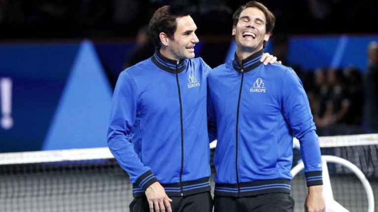 Roger Federer en Rafael Nadal spelen weer samen in Laver Cup