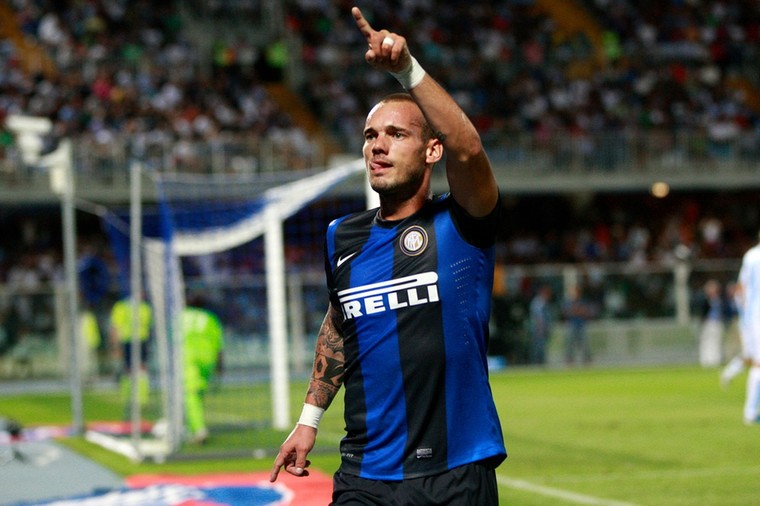 Sneijder geniet van Inter: ‘Maar hem mag je niet uit het oog verliezen’