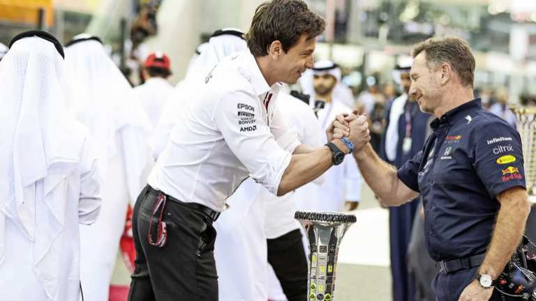 Teambazen Wolff en Horner: ’Hoofdstuk Abu Dhabi is afgesloten’