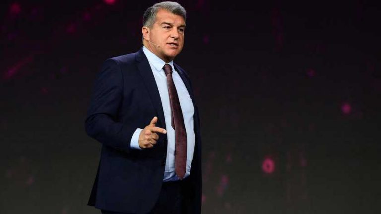 Barcelona-voorzitter Joan Laporta gaat nog altijd uit van Super League
