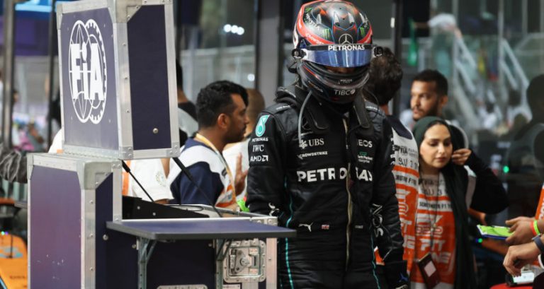 Russell denkt dat porpoising ’99 procent’ van problemen Mercedes veroorzaakt