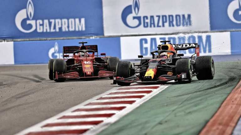 Formule 1 verscheurt contract Russische Grand Prix