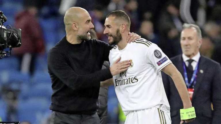 Guardiola legt favorietenrol bij Real Madrid en bescheiden Benzema