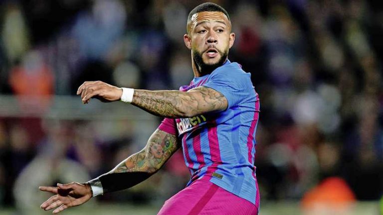 Blessure blijft Memphis Depay achtervolgen bij FC Barcelona