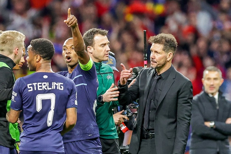 Simeone vilein richting Guardiola na avond met ‘walgelijk gedrag’